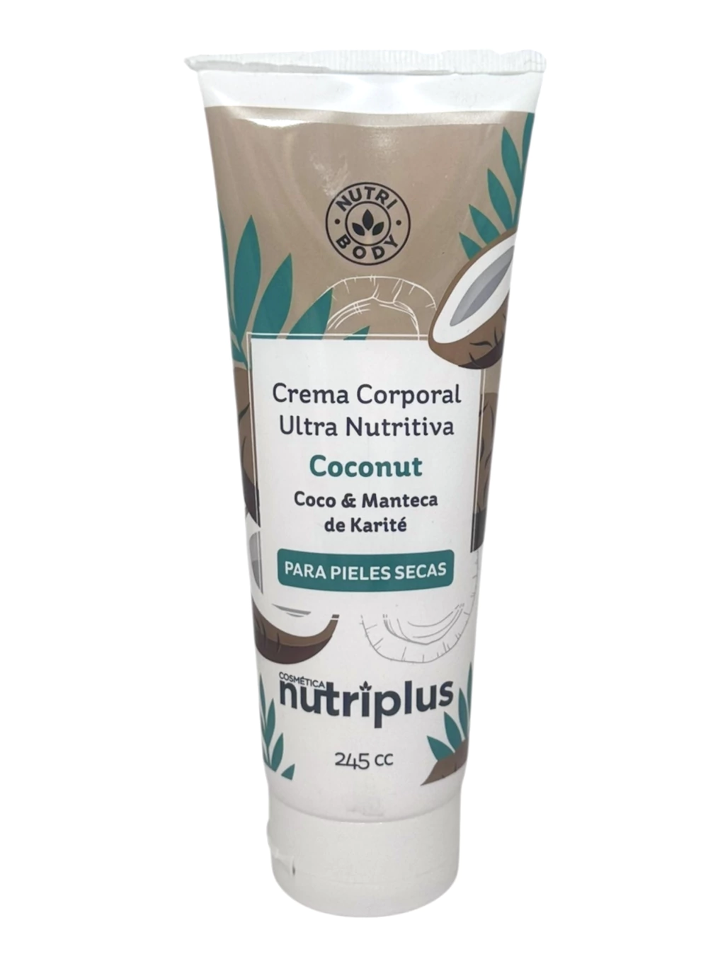 Crema corporal Coconut Nutripluus 245gr C119